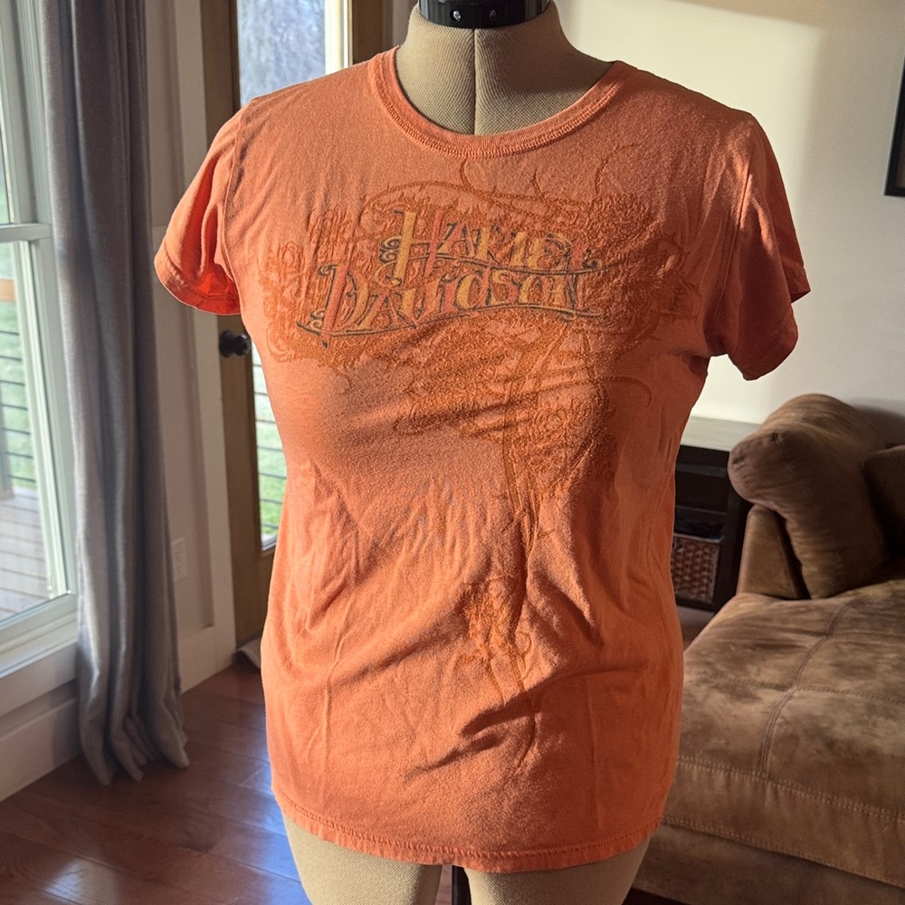 Harley-Davidson Vibrant Orange Tee